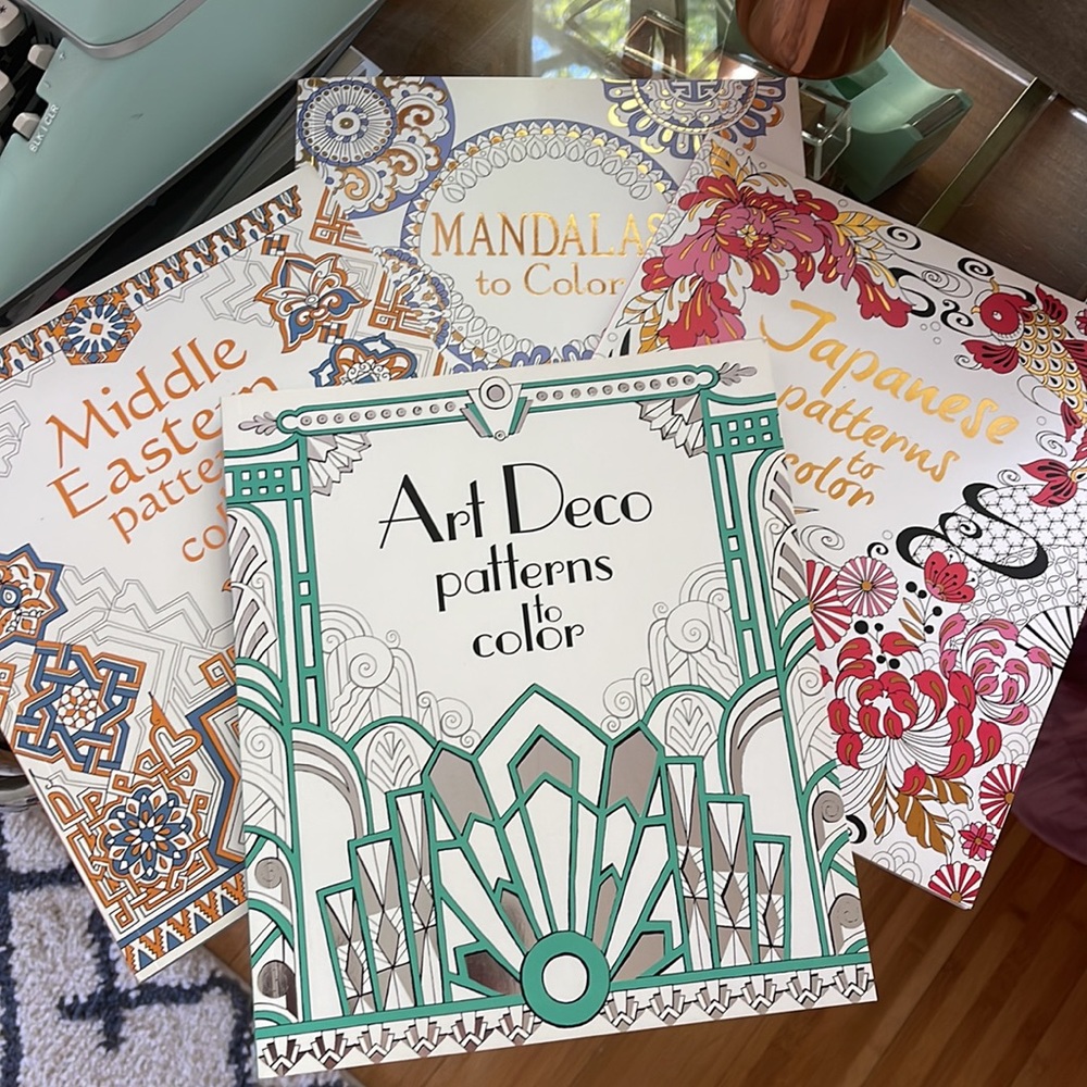 NEW Usborne | coloring book bundle